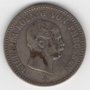 Prussia 1/6 Thaler reverse