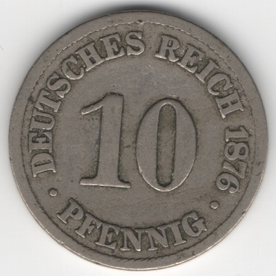 German Empire 10 Pfennig - Coin catalog online