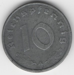 10 Reichspfennig obverse