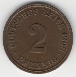 2 Pfennig German Empire