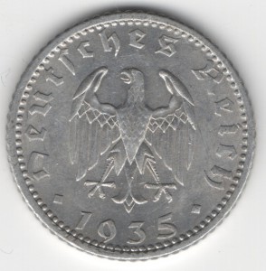 50 Reichspfennig reverse
