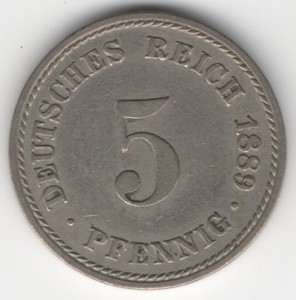 5 Pfennig German Empire