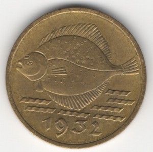 5 Pfennig Danzig reverse