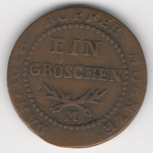 Danzig 1 Groschen 1809 M obverse