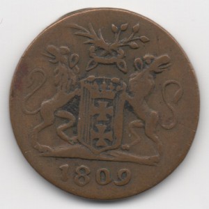 Danzig 1 Groschen 1809 M obverse