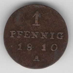 Brandenburg 1 Pfennig obverse