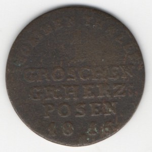 Posen 1 Groschen obverse