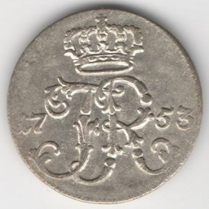 Prussia 1/24 Thaler 1753 A reverse