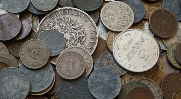 German coins value