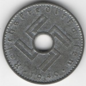 Reichskreditkassen 5 Reichspfennig 1940 A reverse