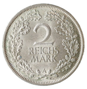 Weimar Republic coins 2 Mark